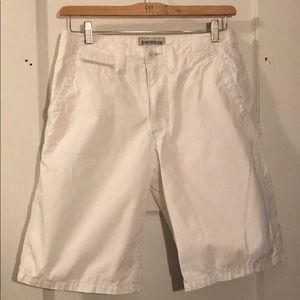 Express White Shorts